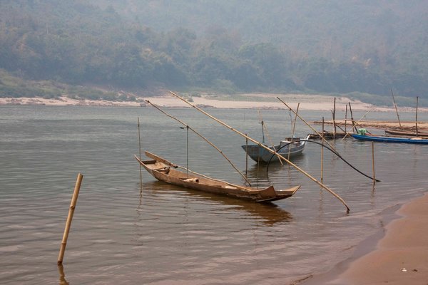 Mekong fishing boats