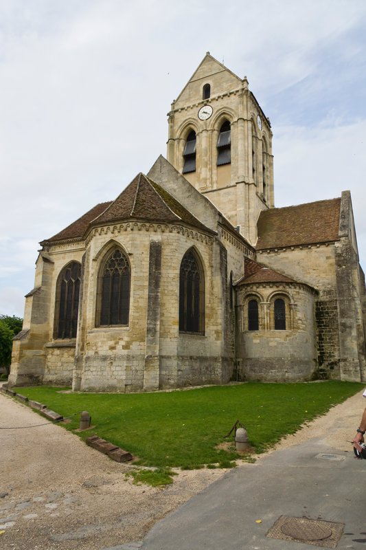 Church in Auvers sur l'Oise