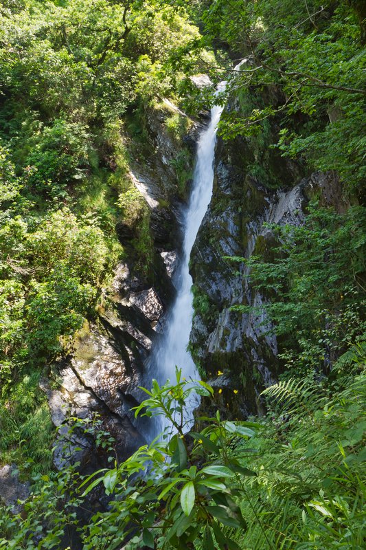 Mynach Falls - upper