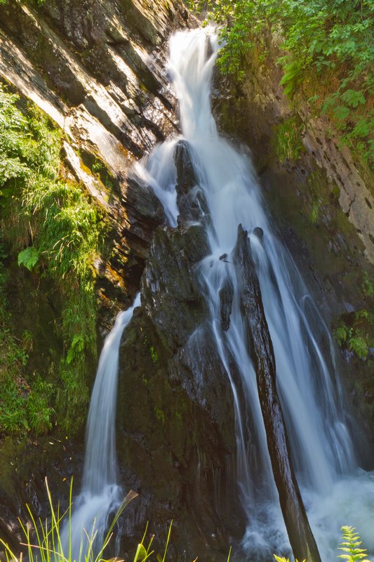 Mynach Falls - lower