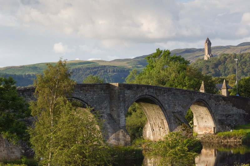 Stirling Bridge and Wallace Memorial