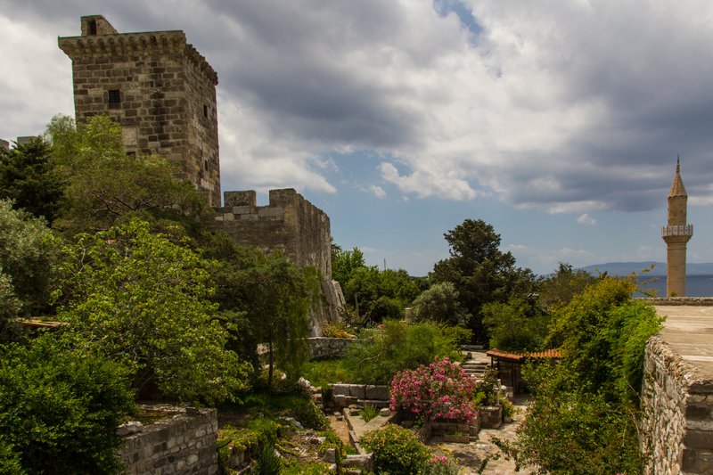 Gardens at Bodrum Castle