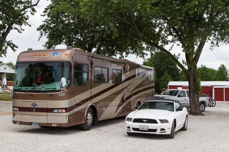 RV and Mustang