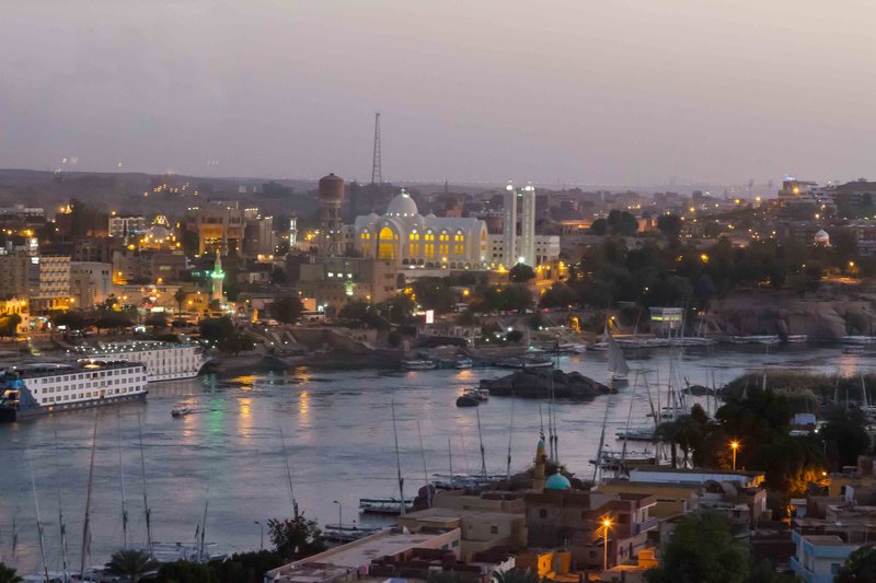 View of Aswan from the 14th Floor