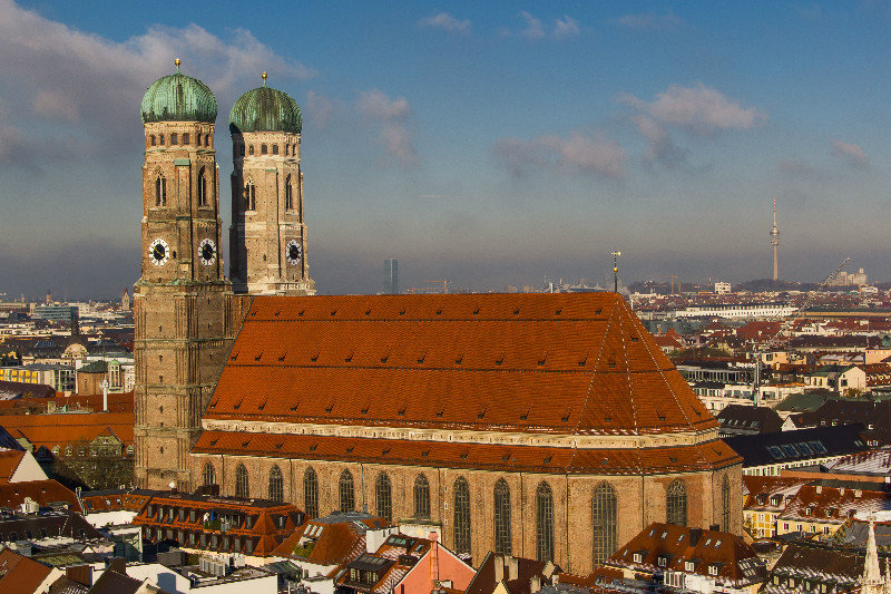 Frauenkirche from St Peter's Tower