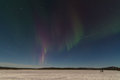 Aurora and Geminid Meteor Shower