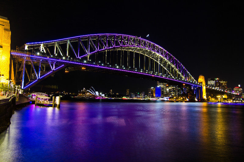 Sydney Harbour Bridge from Milsons Point