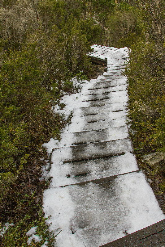 Icy Stairs