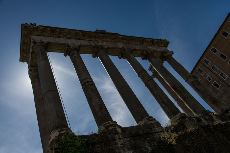 The Temple of Jupiter at the Roman Forum