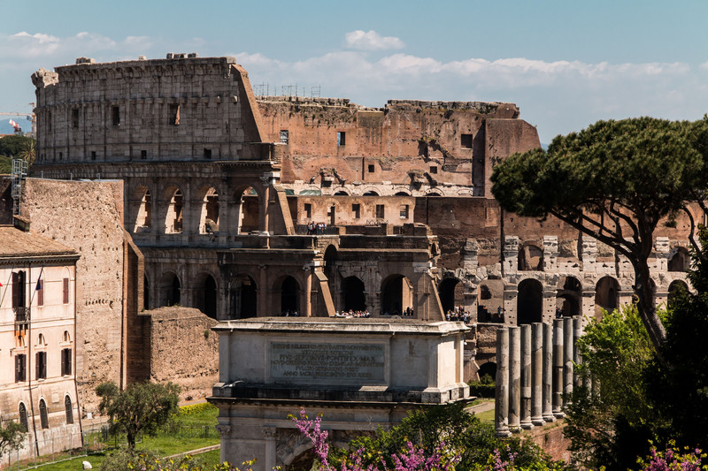 The Coliseum from Palatine Hill