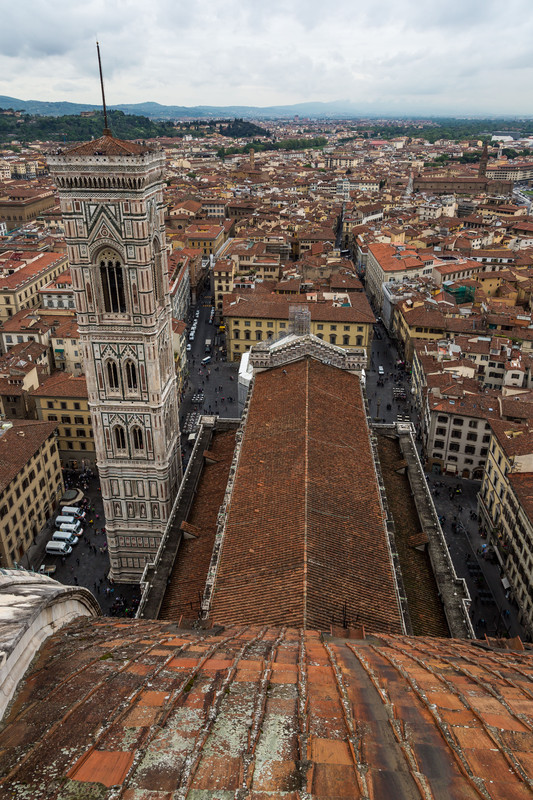 Giotto's bell tower from the dome