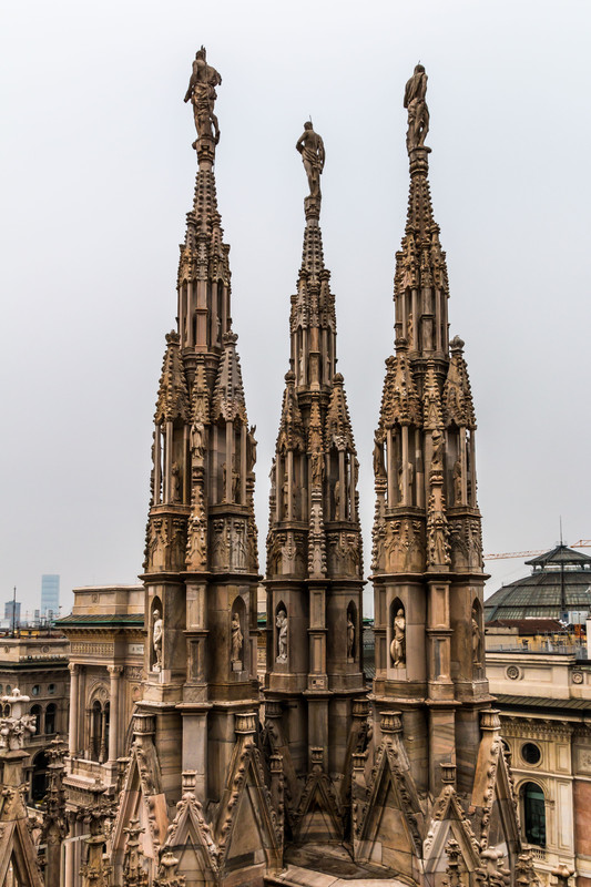 Duomo di Milano spires