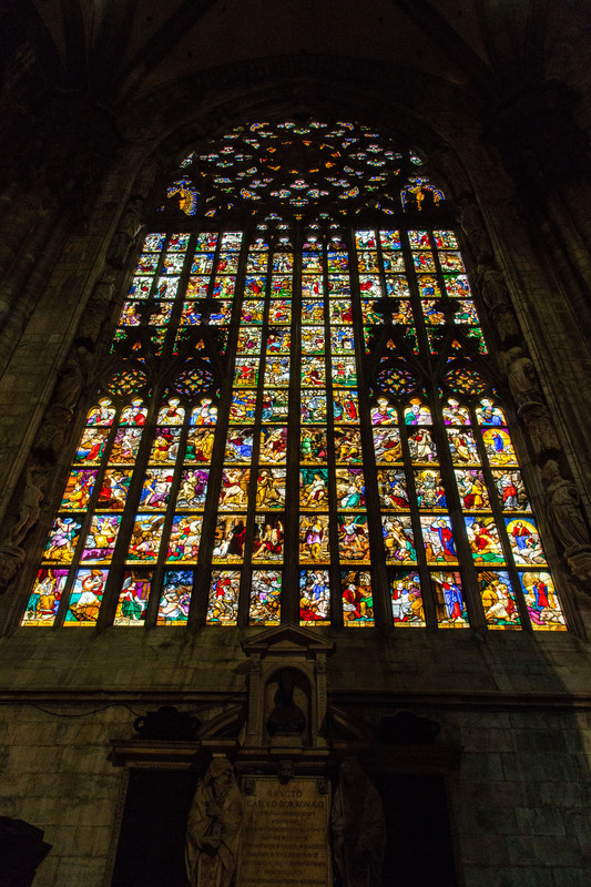 Duomo di Milano stained glass