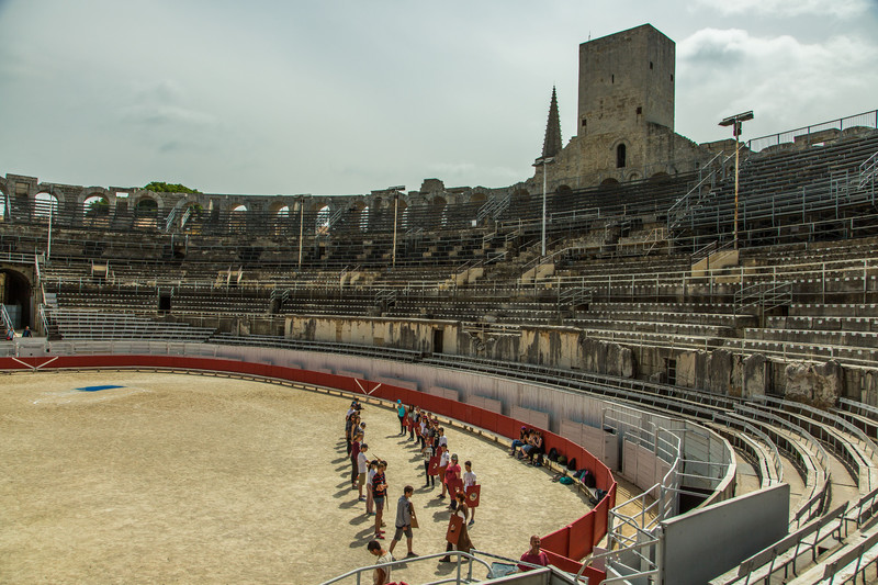 Gladiator School in the Arena
