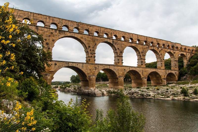 Pont Du Gard, Roman side