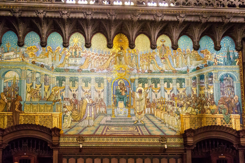 La Basilique Notre Dame de Fourvière mural