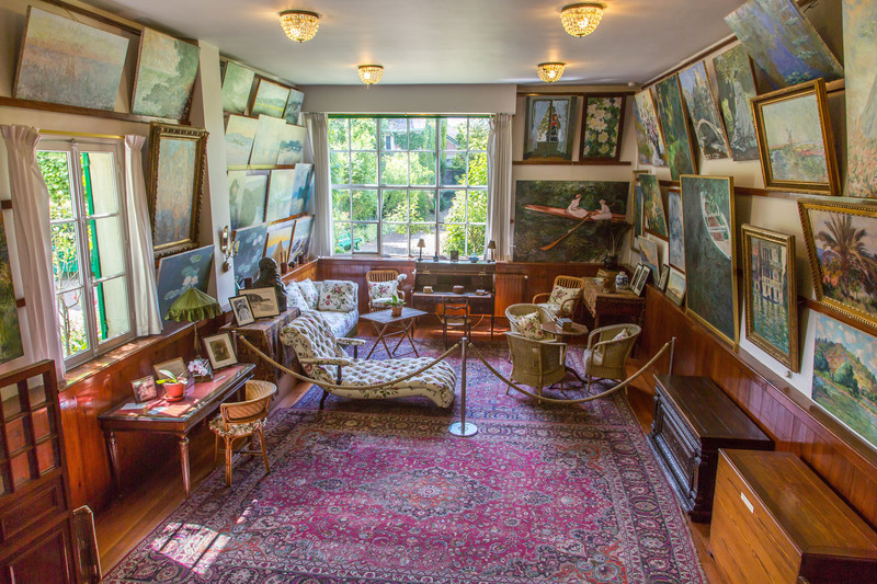 Monet's studio