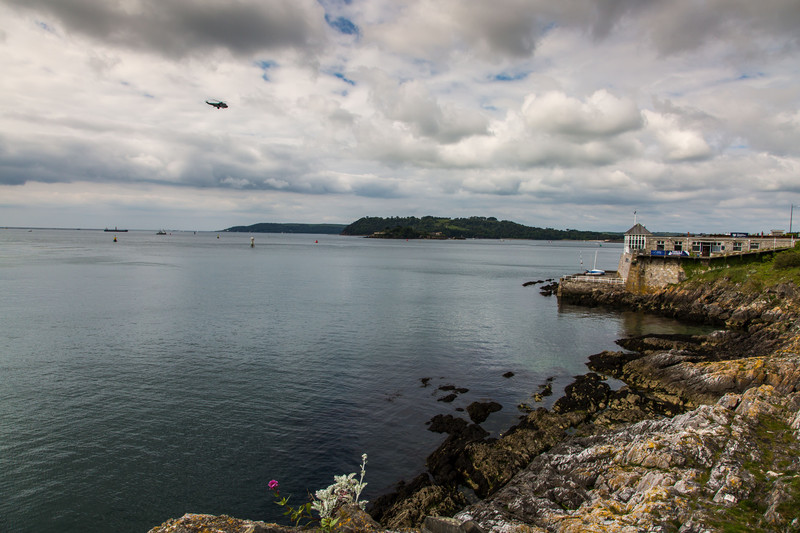 Plymouth Harbour view