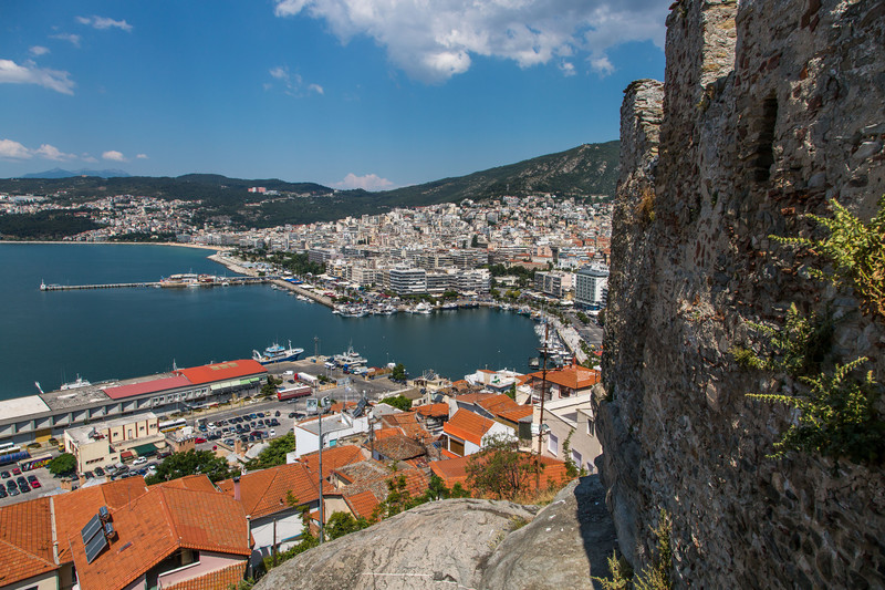 Kavala from the castle