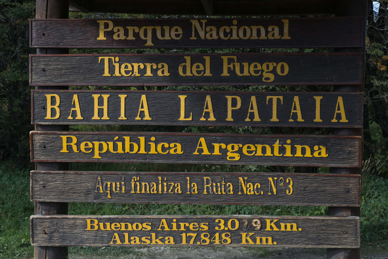 End of the Pan America Highway