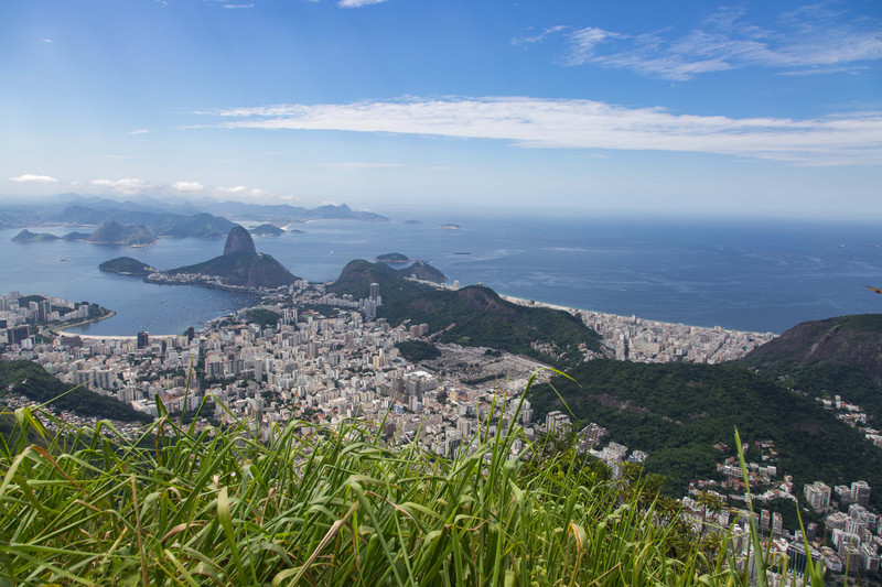 Sugarloaf Mountain from Corcovado Hill