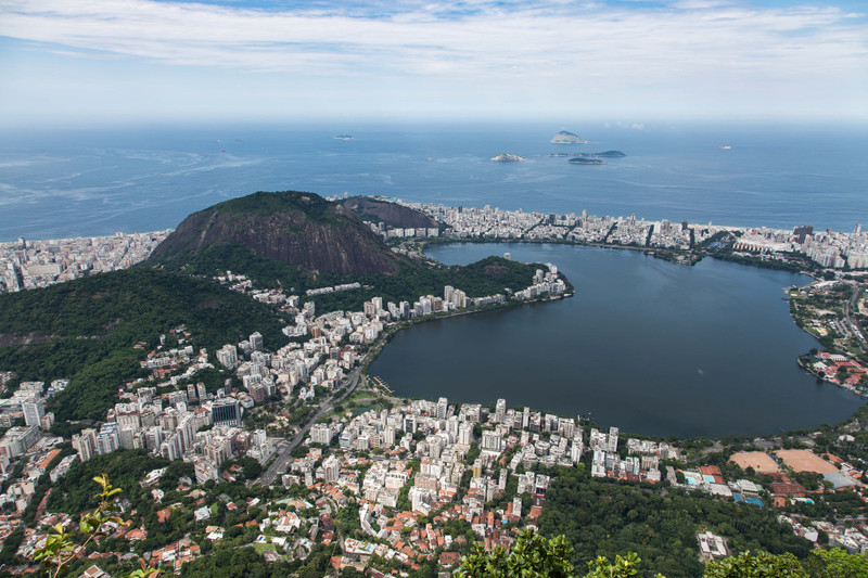 Rio de Janeiro from Corcovado Hill