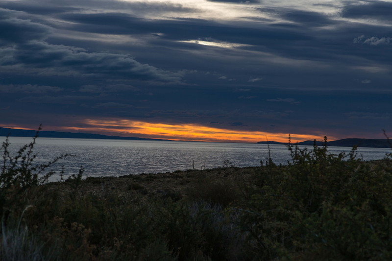 Sunrise over Lago Argentino