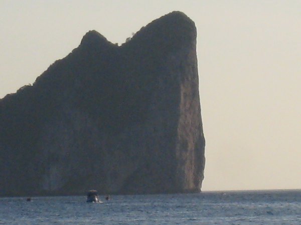 the cliff