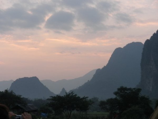 Mountains of Vang Vieng