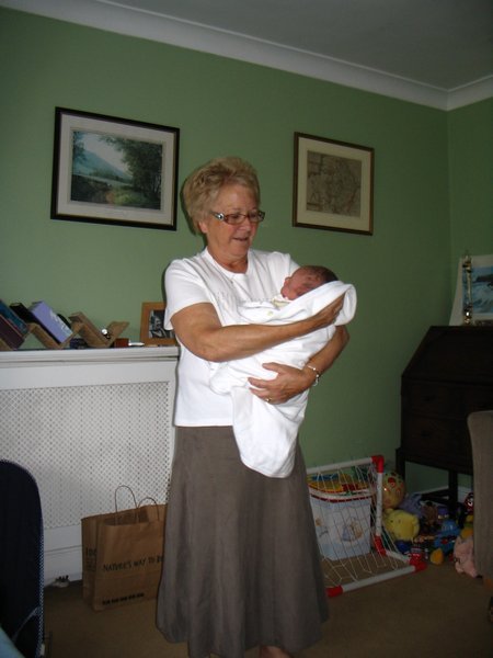 Grandma & baby Noah