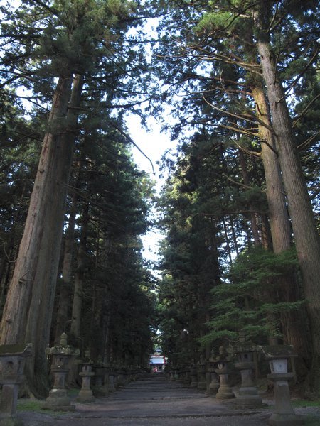 Entrance to Sengen Shrine.