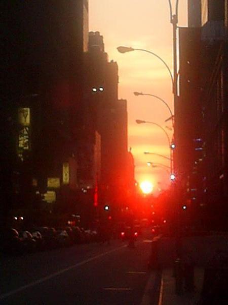 sunset at 48th street