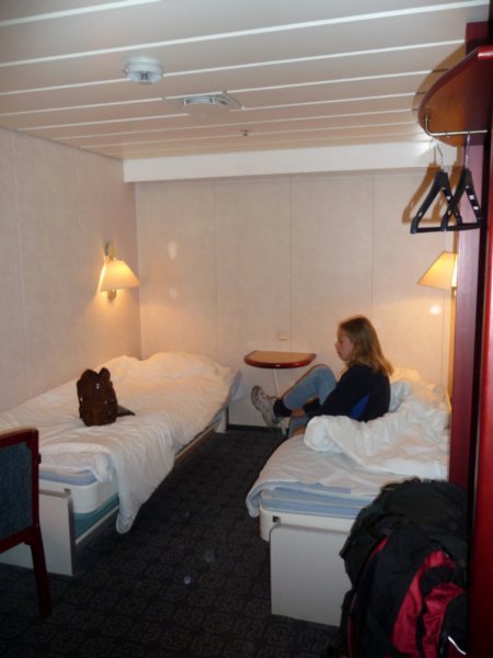 Our room on ferry