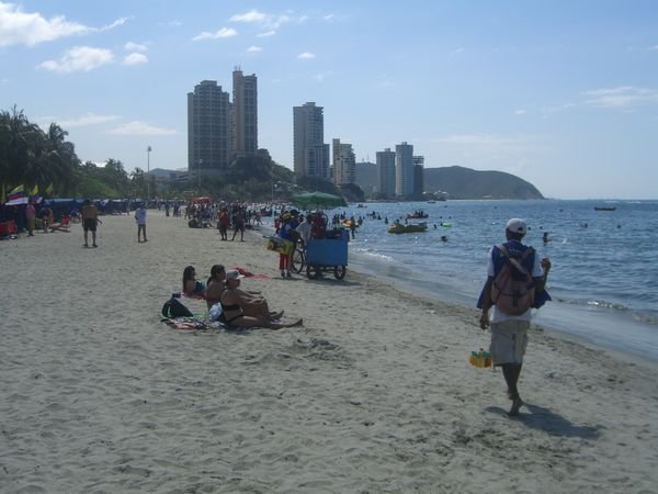 El Rodadero beach
