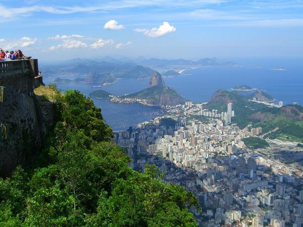 View from CristoRedentor
