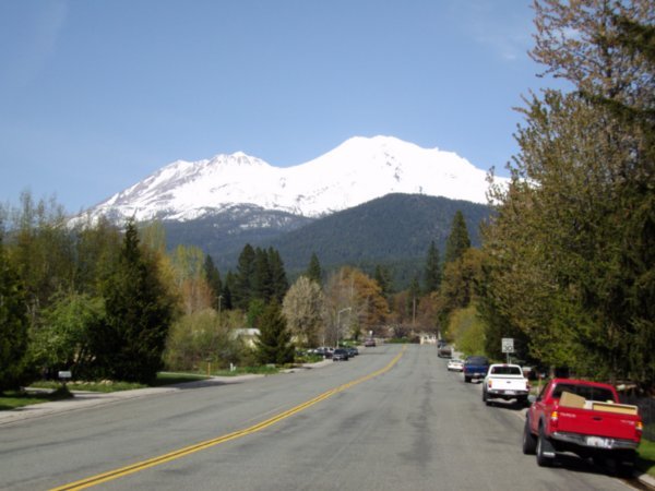 A View of Mt Shasta