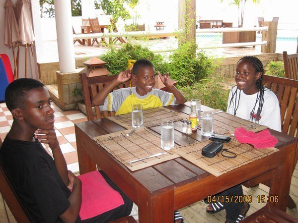Palms Beachside Resort Restaurant - Negril, Jamaica