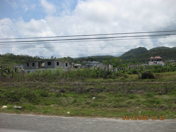 Countryside On The Outskirts Of Lucea Town