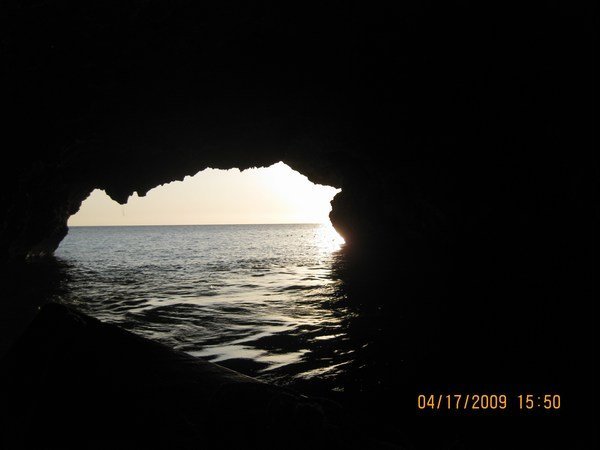View From A Bat Cave On The Inside Looking Out