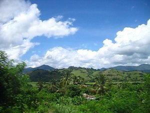 Lush countryside of the Dominican Republic