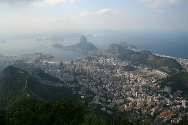 View of Rio and Sugarloaf Mountain