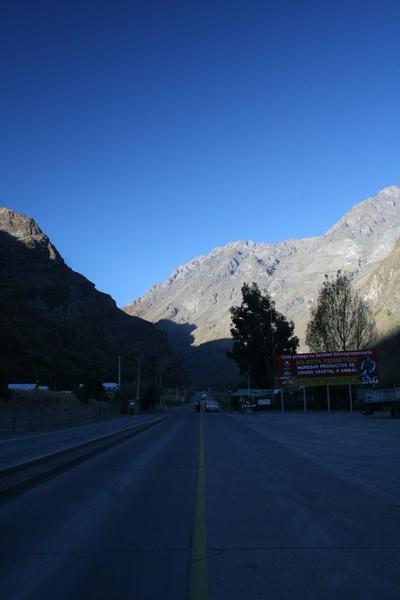Andes pass to Mendoza