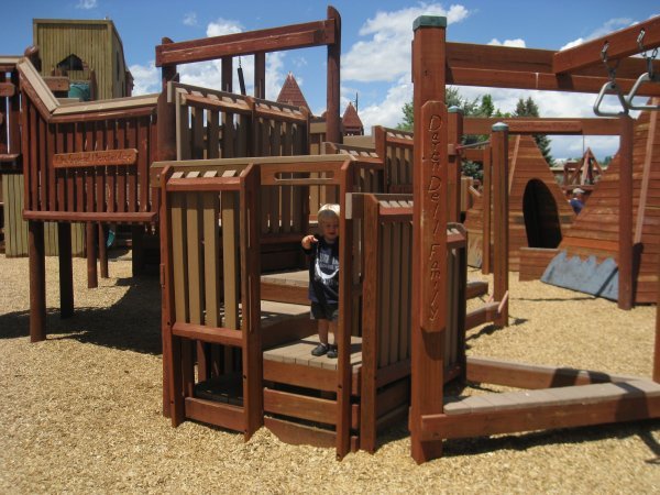 Elko park play area