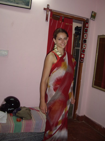Me in a sari again
