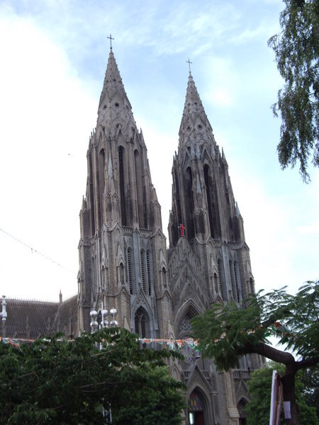 Church with two spires