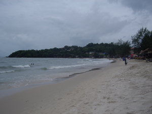 Beach at Sihanoukville