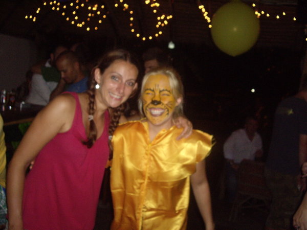 Me and a lion girl