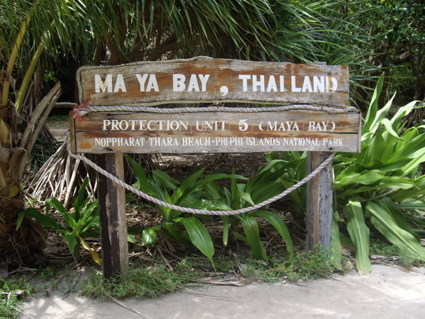 Just to prove it was Maya beach I visited