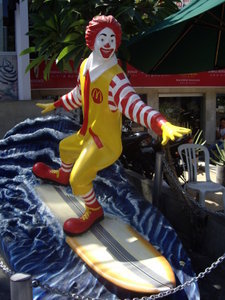Even Ronald made it to Bali