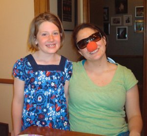 Megan & Christina the Clown